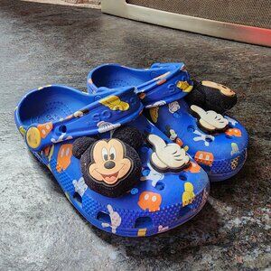 Disney Kids Unisex Mickey Mouse Crocs Size 9